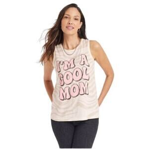 Grayson Threads Small I'm A Cool Mom Graphic Tank